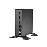 Shuttle shuttle nc40u xpc nano pc nc40u mini pc barebone, intel celeron 7305u, 6x usb3.2, 2x m.2, lan, 24 7