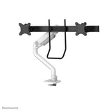 Neomounts ds75s-950wh2 support de bureau orientable, 2x 17 - 27, 8 kg, 100x100 mm, noir