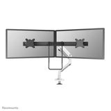 Neomounts ds75s-950wh2 support de bureau orientable, 2x 17 - 27, 8 kg, 100x100 mm, noir