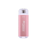 Transcend TS1TESD300P ESD300 SSD externe rose, 1 To, USB Type-C 10 Gbit/s, 1 050 950 Mo S Max