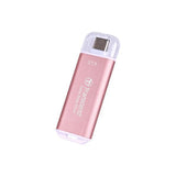 Transcend TS512GESD300P SSD ESD300 rose, 500 Go, USB Type-C 10 GBPS, 1050 950 Mo S Max