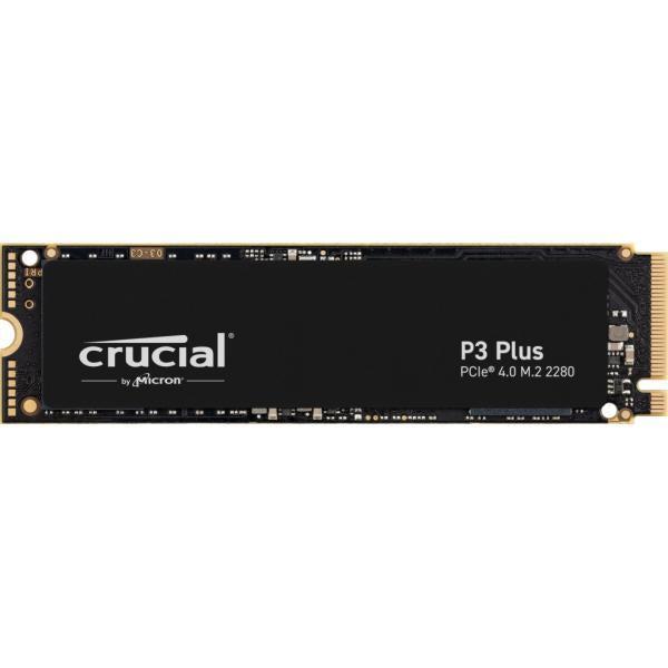 Crucial ct500p3pssd8 ct500p3ps p3 plus ssd, 500 Go, m.2 pcie nvme, 3d nand, 4700 1900 mo s