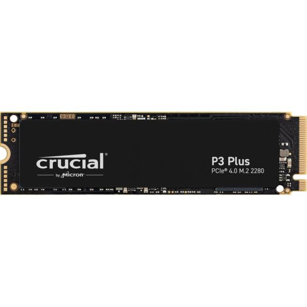 Crucial ct2000p3pssd8 p3 plus ssd, 2 to, m.2 pcie nvme, 3d nand, 5000 4200 mo .s