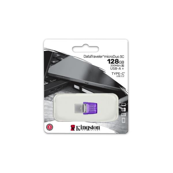 Kingston DataTraveler Microoroovo 3c 128 Go