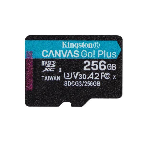 Kingston Canvas vai! Più microSDXC 256 GB