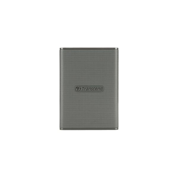 Transcend transcend ts1tesd360c esd360c external ssd, 1tb, usb 20gbps, type c, 2000 mb s, 3d nand, gray