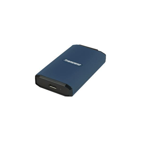 Transcend ts4tesd410c esd410c SSD externe, 4 to, USB Type-C, 20 Gbps, 2000 Mo s, bleu