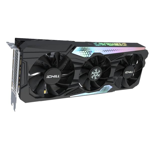 Inno3d Inno3d C406T3-08D6X-17113389 GeForce RTX 4060 TI ICHILL X3, 8 GB GDDR6, 128-bit, 2595, 18Gbps