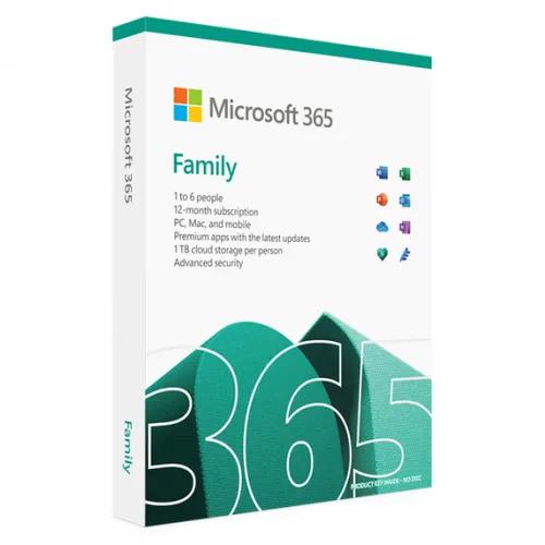 Microsoft 6gq-01897 famille Office 365, 6 utilisateurs, licence 1 an : éditeur, access+ uk