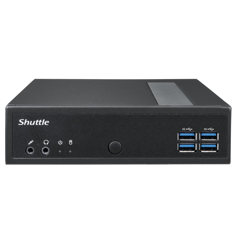PC barebone slim Shuttle dl30n, 1,35 l, ventilateur iintel n100, ddr5, 2x 2,5 gbe, hdmi 2.0b, 65 w, 24/7
