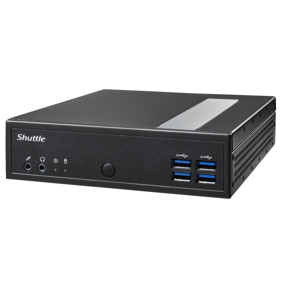 PC barebone slim Shuttle dl30n, 1,35 l, ventilateur iintel n100, ddr5, 2x 2,5 gbe, hdmi 2.0b, 65 w, 24/7