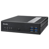 PC barebone slim Shuttle dl30n, 1,35 l, ventilateur iintel n100, ddr5, 2x 2,5 gbe, hdmi 2.0b, 65 w, 24/7