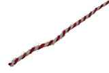 Mack 1014100 - paktouw jute rood wit 1mm ca 90m | 10 stuks
