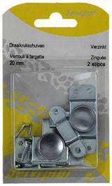 Mack 1014105 - 2 draaikrukschuiven verzinkt a 20 - b 13 mm | 5 stuks