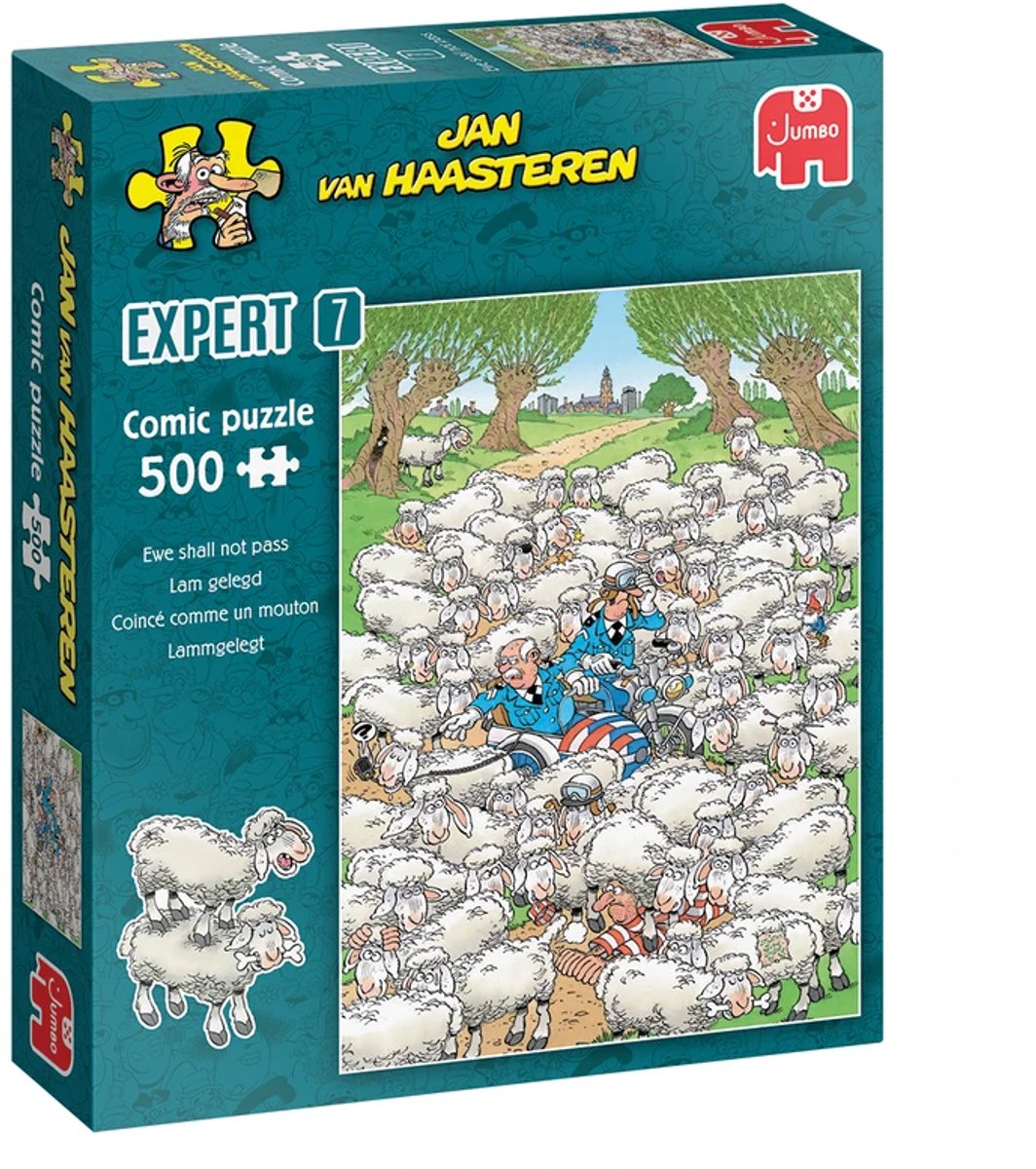 Jumbo Jan van Haasteren puzzle expert 7 - paralysé, 500 pcs.
