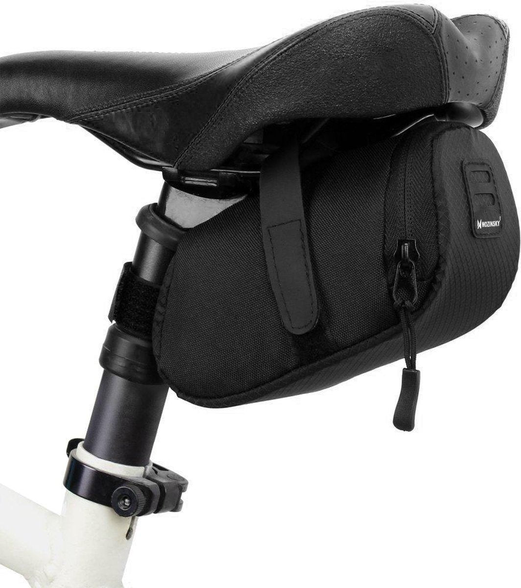 Wozinsky wbb8bk - petite sacoche de vélo - 0,6l - noir - polyester