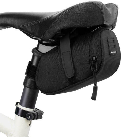 Wozinsky wbb8bk - petite sacoche de vélo - 0,6l - noir - polyester