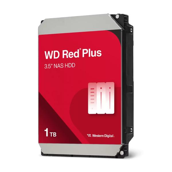 Western Digital WD80EFPX Red Plus HDD, 8TB, 3,5, SATA3, 5400 tr / min, 256 Mo, 150 Mo