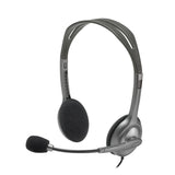 Logitech Logitech 981-000593 H111 Stereo Headset, Wired, Office Call Center, 20 20000 HZ, Headset, Gray