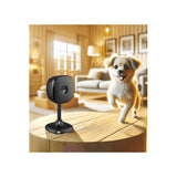 Caméra intérieure intelligente Woox R4208, 2mp, 2304x1296p, f2.0 1 3 cmos progressifs, 6 LED IR, 5m, Wi-Fi