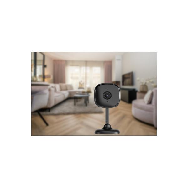 Caméra intérieure intelligente Woox R4208, 2mp, 2304x1296p, f2.0 1 3 cmos progressifs, 6 LED IR, 5m, Wi-Fi