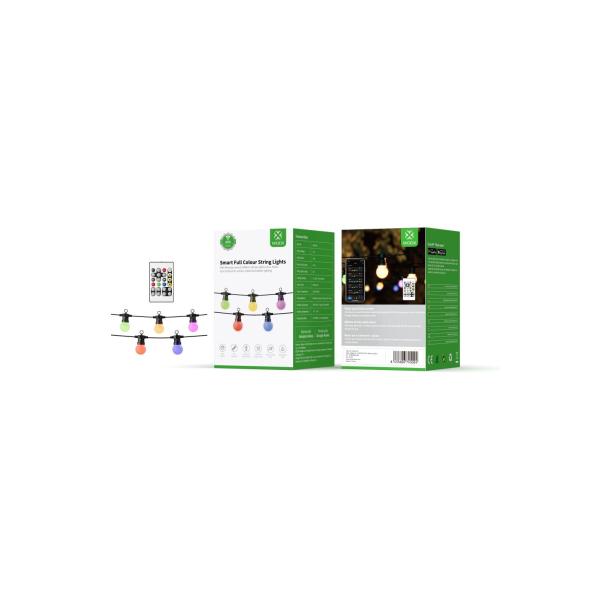 Woox R5195 Guirlande Décorative Intelligente 9m RGB+CCT, Google Assistant Amazon Alexa, IP65