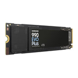 Samsung mz-v9s4t0bw mz-v9s4t0 evo 990 plus SSD, 4 to, m.2, PCIe 4.0, 7150 mo s, 1350000 IOPS, noir