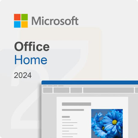 Microsoft microsft ep2-06798 office home 2024 esd, sans média, 1 utilisateur, zone euro