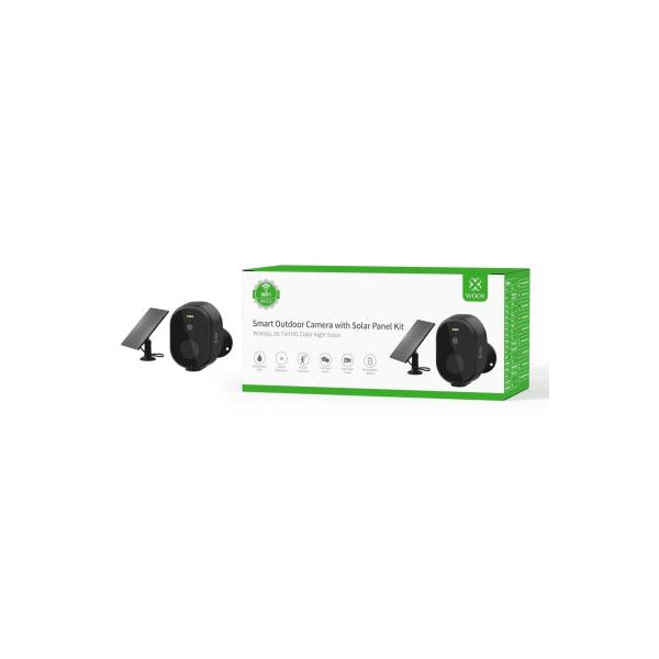 Woox r4253 caméra extérieure intelligente 2k 4mp, 1 2,8 4 mégapixels cmos progressifs, ir 10m, ip65, blanc