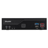 Shuttle dh770 mini PC barebone, 1,35 l, lga 1700, intel h770, ddr5-sdram, 2x LAN 2,5 g, 2x m.2, 24 7