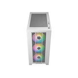 Cooler master e301-wgnn-s00 elite 301 blanc argb, atx, fenêtre, usb 3.2 gen 1 type-c, 3x 120mm argb