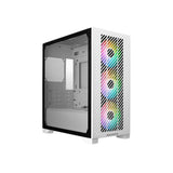 Cooler master e301-wgnn-s00 elite 301 blanc argb, atx, fenêtre, usb 3.2 gen 1 type-c, 3x 120mm argb
