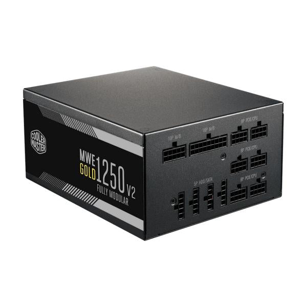 Cooler master mpe-c501-afcag-3eeu mwe gold 1250 v2 noir, atx3.1, 1250w, = 90% @typique, 140mm