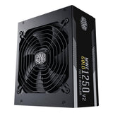 Cooler master mpe-c501-afcag-3eeu mwe gold 1250 v2 noir, atx3.1, 1250w, = 90% @typique, 140mm