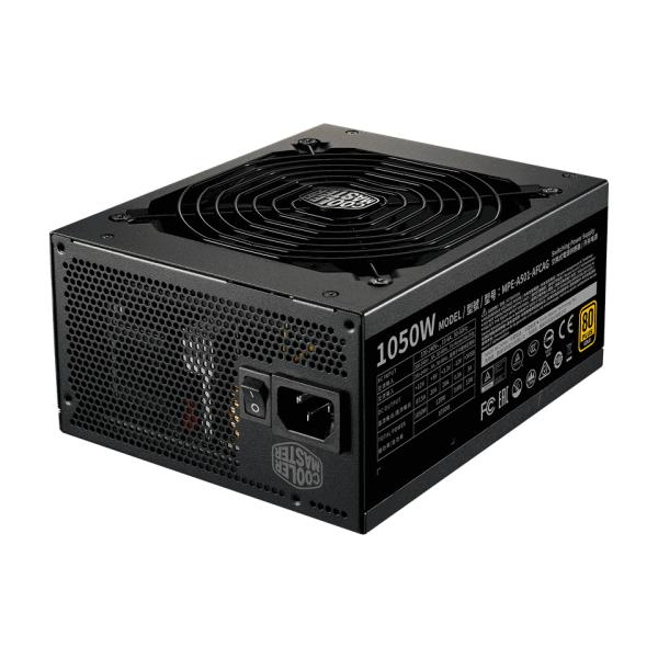 Cooler master mpe-a501-afcag-3eeu mwe gold 1050 v2 noir, atx3.1, 1050w, = 90% @typique, 3x pcie6+2
