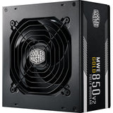 Cooler master mpe-8501-afaag-3eeu mwe gold 850 v2 atx3.1 noir, 850w, 90% @typ, 120mm, 4x pcie 6+2