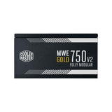 Cooler master mpe-7501-afaag-3eeu mwe gold 750 v2 atx3.1, 750w, 90% @typique, entièrement modulaire, 120mm