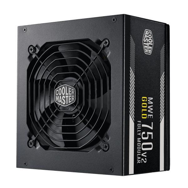 Cooler master mpe-7501-afaag-3eeu mwe gold 750 v2 atx3.1, 750w, 90% @typique, entièrement modulaire, 120mm