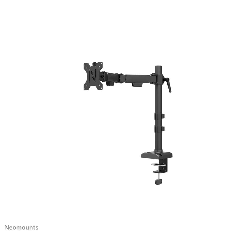 Bras pour moniteur de bureau Neomounts ds60-600bl1, passe-fil de serrage, 8 kg, 10 - 32 , 100 x 100 mm, noir