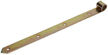 1013234 - enkel luikscharnier geel verz.40 cm dia 18 mm | 6 stuks