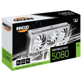 Inno3d n50803-16d7x-17605211 geforce rtx 5080 x3 oc blanc, atx, 16 go, gddr7, 256 bits, pcie 5, 360w