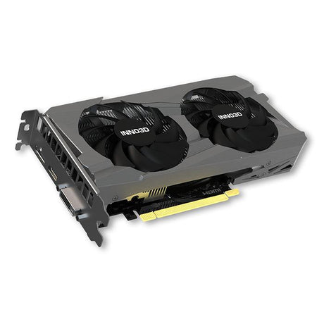 Inno3d n30502-06d6-1880va60 geforce rtx 3050, atx, 6 Go, gddr6, 96 bits, 168 Go, double ventilateur