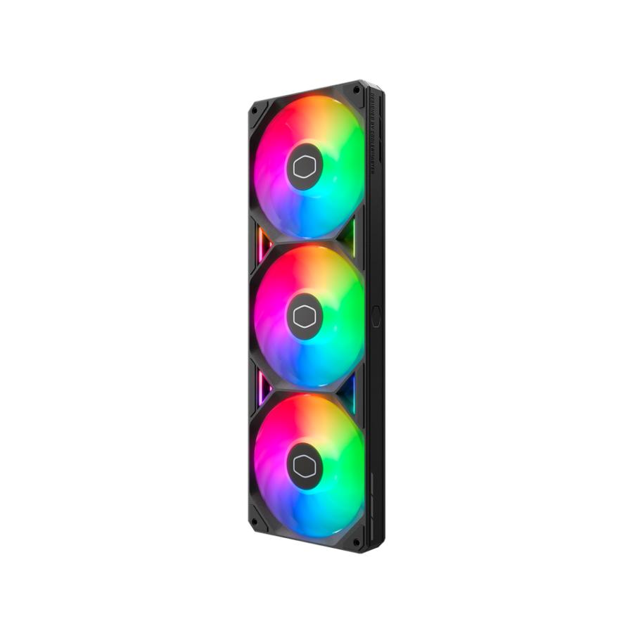 Cooler master mfx-b2dn-25tp2-r1 bord faucille 360 argb, 3x 120mm, argb, 690 ~ 2500 ± 10% tr/min