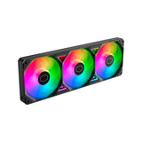 Cooler master mfx-b2dn-25tp2-r1 bord faucille 360 argb, 3x 120mm, argb, 690 ~ 2500 ± 10% tr/min