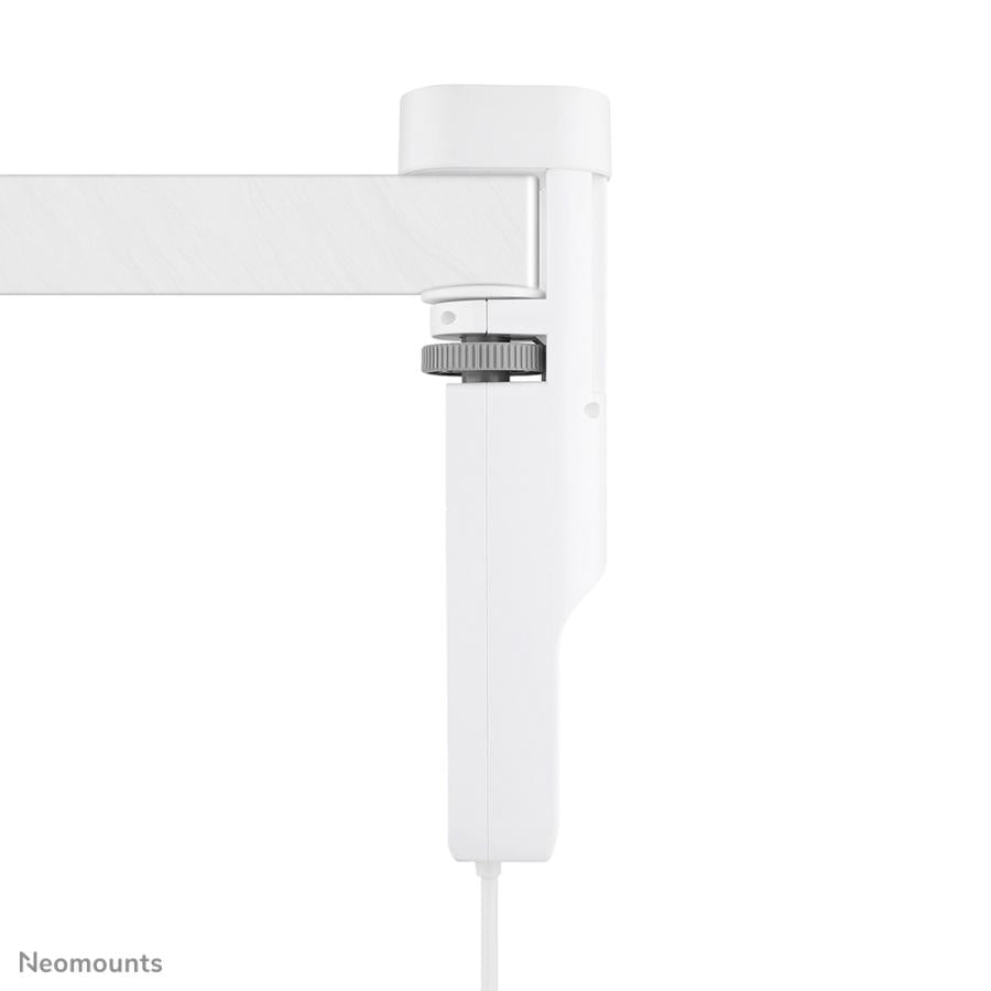 Neomounts ds22-840wh6 prise de bureau avec pince, 1,4 m, intérieur, type f, plastique, blanc, alimentation