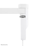 Neomounts ds22-840wh6 prise de bureau avec pince, 1,4 m, intérieur, type f, plastique, blanc, alimentation