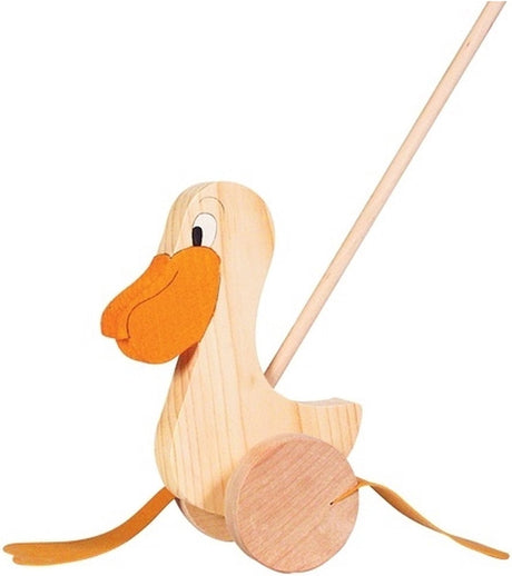 Rouleau bâton Goki : pélican h21cm, bâton l60cm, 1+