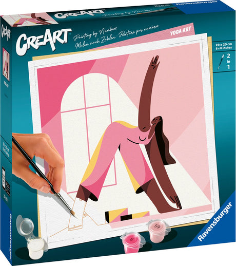 Peinture créative par numéro Ravensburger - yoga