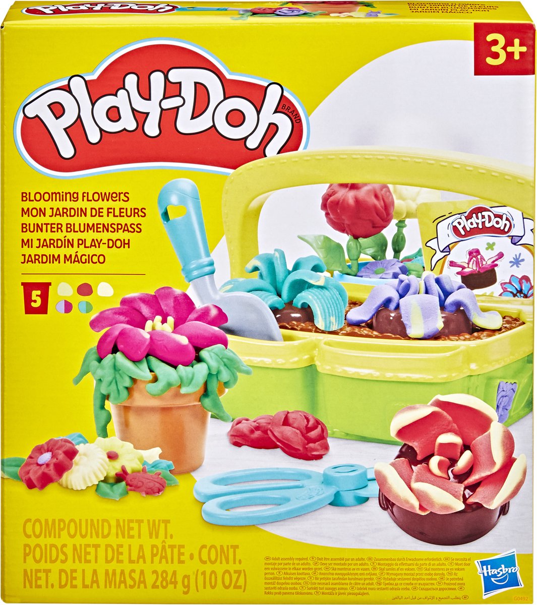 Fleurs épanouies de Playdoh