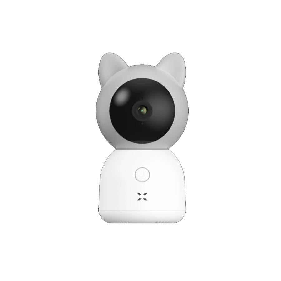 Caméra bébé intelligente Xenon x7201 sans moniteur, wi-fi, 3 mp, vision nocturne, USB type-c, SD, blanc